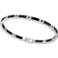 Bracciale Zancan Uomo Ceramik 925 in Argento KXB047-N - KXB047-N